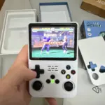 R36S Retro Handheld Game Console – 20,000+ Games, 3.5" IPS Screen, 64GB/128GB photo review